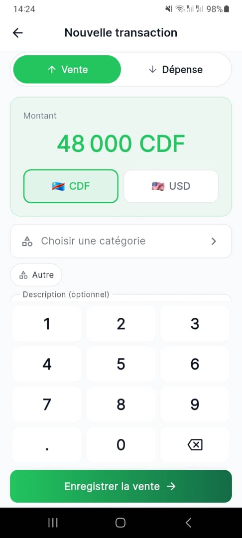 Suivi des ventes